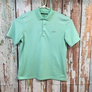Greg Norman Mint Green Golf Polo Short Sleeve